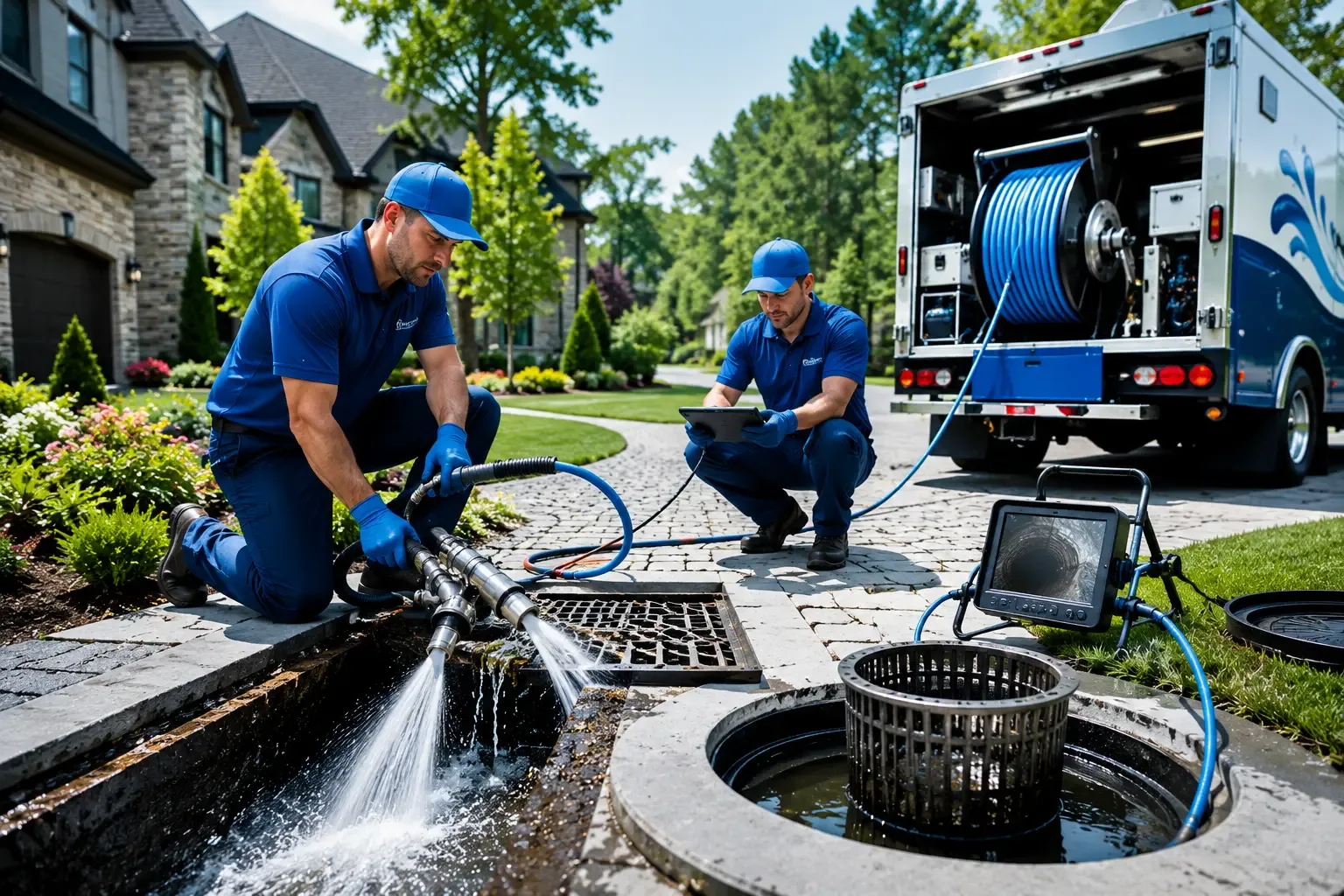 Local outdoor drain cleaning professionals in Springboro, PA